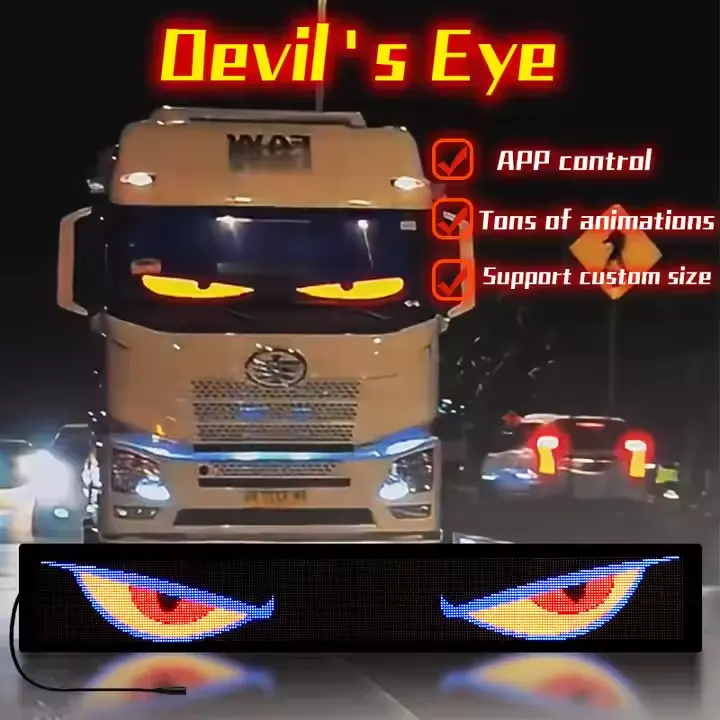 Devil Eyes Flexible LED Matrix Panel for