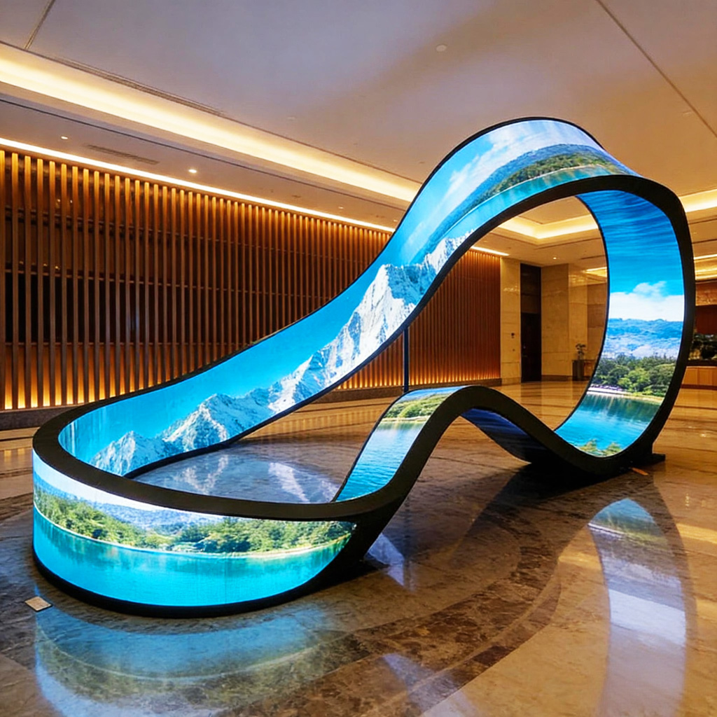 Curve LED Display Panel