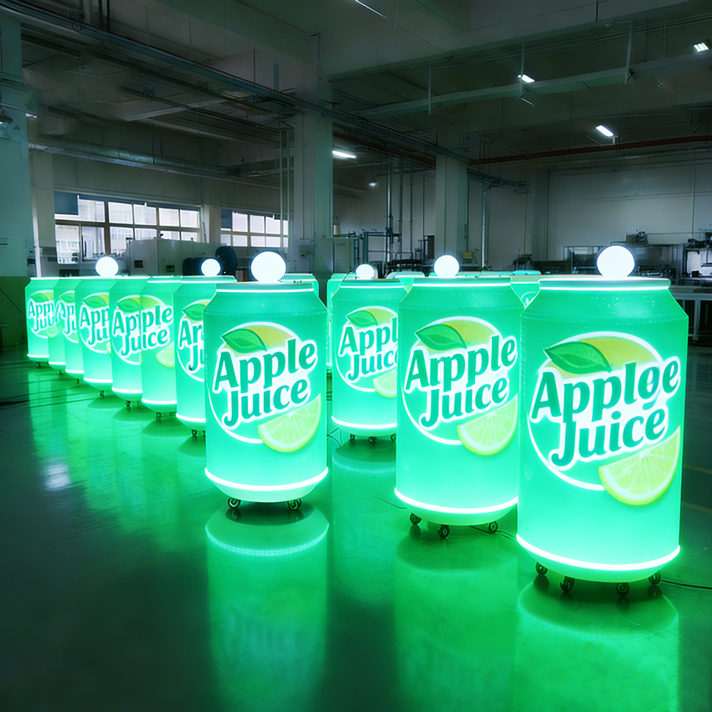 Can Bottle Shaped Screen