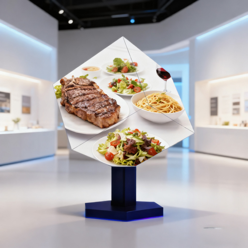 Floor Standing Magic Cube Led 