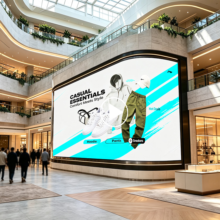 Store Hanging Flexible Indoor 