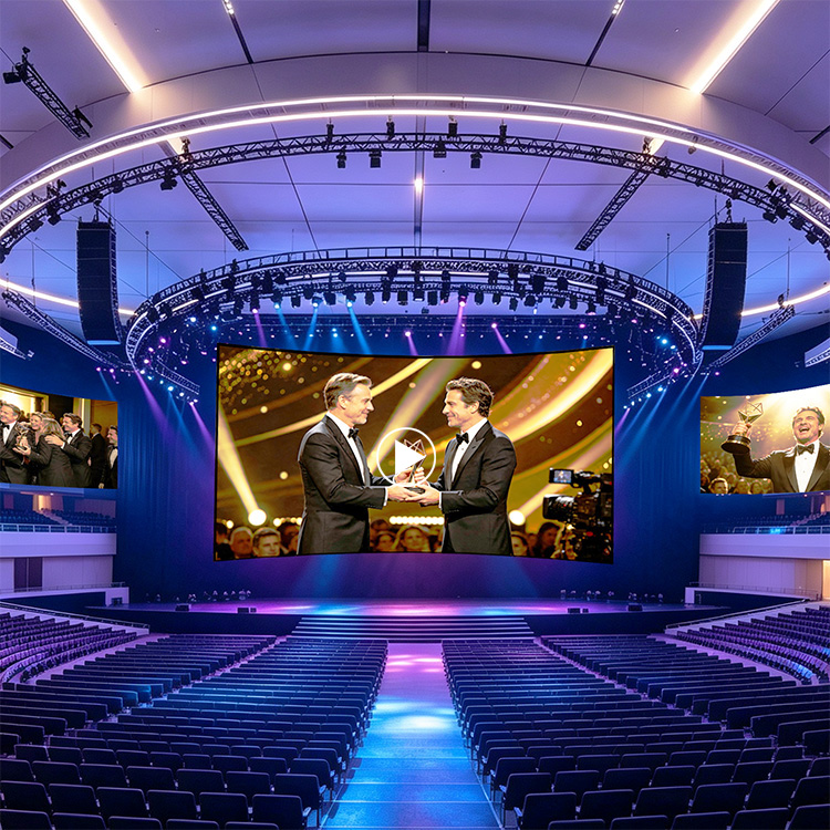 Indoor Led Advertising Video Wall Displa