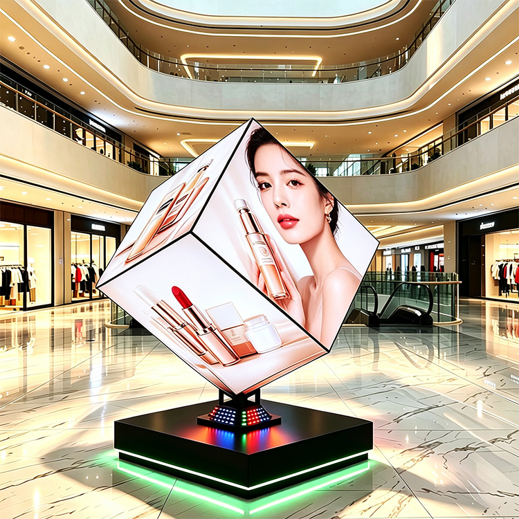 Floor Standing Magic Cube Led 